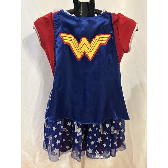 Wonder Woman Dress Girls size 10/12 - Picture 2 of 3